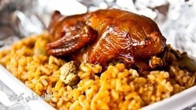 أكلة على كيفك .. طريقة عمل حمام محشي ومحمر بالفريك او الرز
