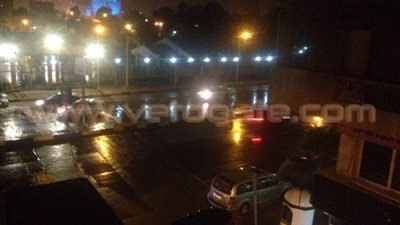 بالصور.. سقوط أمطار غزيرة على القاهرة والجيزة