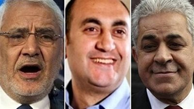 مرشحو الرئاسة السابقين يعلنون العصيان على السيسي وأحدهم يرفع دعوى قضائية ضده