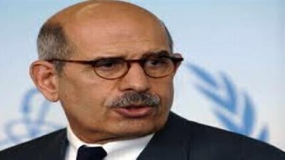 بالصورة.. محمد البرادعى تيران وصنافر جزر سعودية