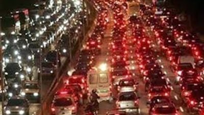 شلل مرورى بكوبرى أكتوبر