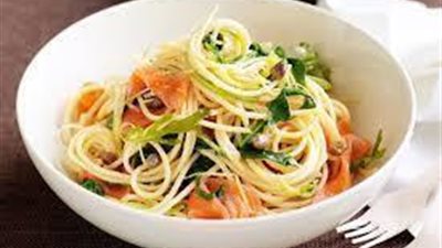 اكلة اليوم ..تعالي جربي مكرونة بالسالمون المدخن