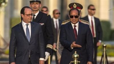 ننشر تفاصيل الاتفاقيات الموقعة بين فرنسا ومصر بحضور السيسى و هولاند