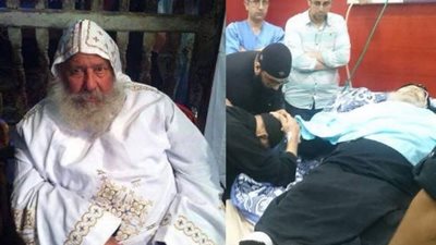 صور| رحيل الراهب إبيفانيوس الأنبا بولا.. الشهير بـ فانوس