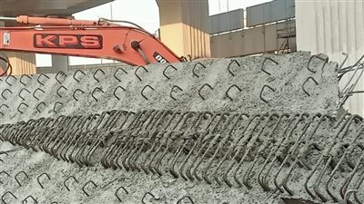 تفاصيل انهيار جزء من محور الفريق كمال عامر ببولاق الدكرور لهذا السبب ومصرع وإصابة 6 عمال