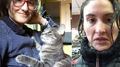 فتاة تضع المكياج في سن الثلاثين فقط حتى تتفاجئ بشكلها