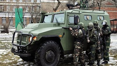 بالصور .. مدرعة روسية تنوي مصر شراءها لمكافحة الإرهاب