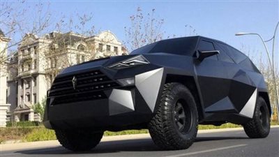 لمحبى السيارات ..الصين تنتج سيارة غير عادية مخصصة للطرق الصعبة ..شوف بنفسك