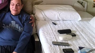 مبارك يعانى من زياده الوزن (صور)