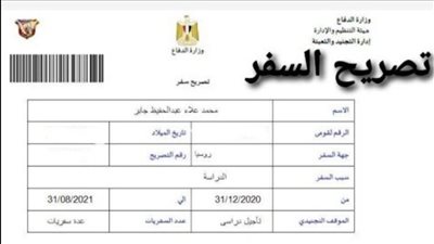 استخراج تصريح سفر أونلاين خطوات بسيطة تعرف عليها