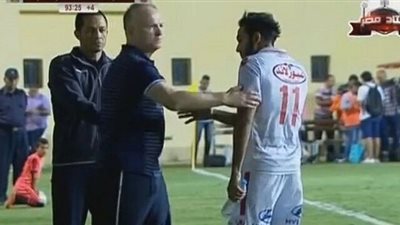 شاهد.. كهربا يكشف سبب رفض ماكليش مصافحته