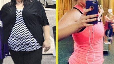 فتاة تفقد أكثر من 50 كيلو بعد محاولات كثيرة بالفشل ..شاهد السبب
