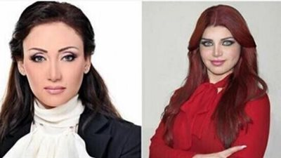 بالصورة ..ياسمين الخطيب لريهام سعيد بعد عودتها ..الأدب حلو مفيش كلام