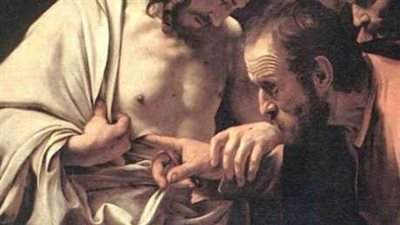 ( أحد توما قوة جراحات القيامة)