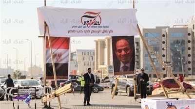 كلنا معاك من أجل مصر تنظم كرنفالا لدعم السيسي.. فيديو صور