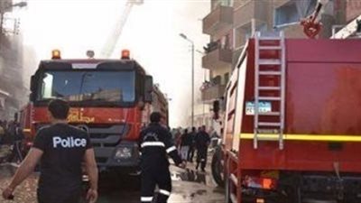 حريق يلتهم 7 منازل .. والأهالي «العفاريت السبب»