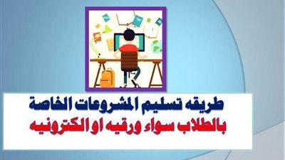 شرح كامل لطريقه تسليم المشروعات الخاصه بالطلاب سواء ورقيه او الكترونيه 2020