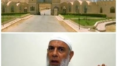 وجدى غنيم عن صورة لمدخل الدير مارمينا بمريوط عبر تويتر دا مش مدخل قرية فى الساحل الشمالى ذلك المكان الذين يضحكون بة على المغفلين بانة مكان للعبادة 1078965