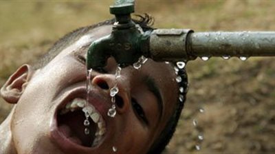 انقطاع المياه عن هذة المدينة