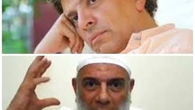 خالد منتصر عبر الفيسبوك ينشر صورة لوجدي غنيم ويكتب الكيوت الحبوب لما سافر بره حب الكلب وبقي مش نجس