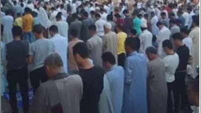 البحث جارى عن متهمين آخرين ظهروا في فيديو كارثة صلاة العيد بأوسيم (صور)
