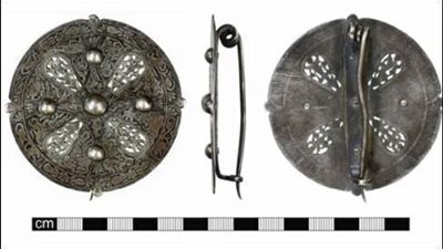 بالصور | لغز بروش فضي سيظل غامضا إلى الأبد .. عمره 1100 عام