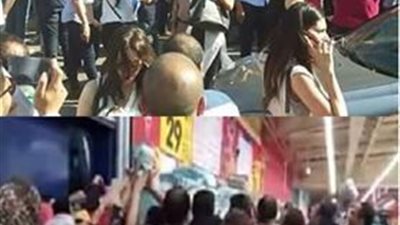 شوف يا سيدي ..صورة الزحام اللي فوق‬ دي كانت انهارده الساعة 6 الصبح من أمام سيتي استارز للحجز في مشروع ماونتين ڤيو الجديد أما صورة الزحام اللي ‫#‏تحت‬ فدي كانت إمبارح من كارفور علشان عرض رز