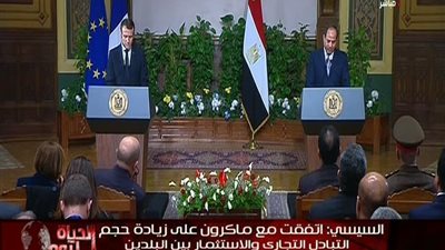 بالفيديو | شاهد كلمه الرئيس السيسي وما صرح به بخصوص العلاقات المصريه الفرنسيه و الشراكات بينهم