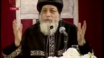 بالفيديو | شاهد رد قوي ورائع من قداسة البابا تواضروس علي كل من يتهمة بالتدخل بالسياسه