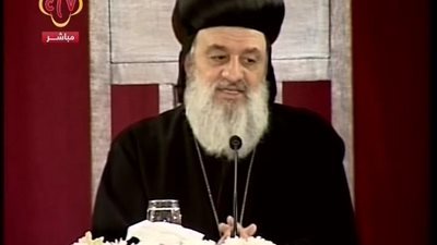 بالفيديو | كلمة رائعه من قداسة البطريرك مار افرام الثاني وهذا ما قالة عن تدخل الدين بالسياسه