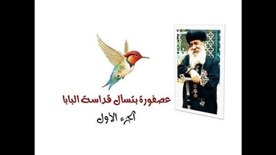 سؤال من عصفورة لقداسة البابا شنودة