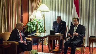 شاهد تصريح ترامب بعد لقاؤه بالسيسي