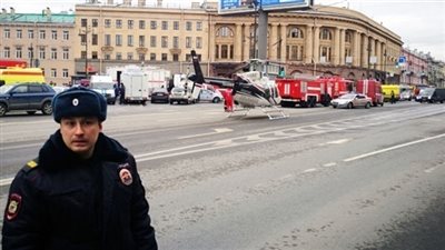 بث مباشر.. قوات الأمن الروسية تطوق محطة مترو بسان بطرسبرج