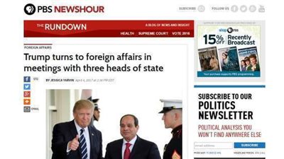 هام من الصحف الامريكيه اليوم عن السيسي