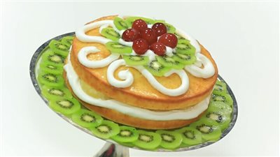 بالفيديو كيكة الزبادى الدايت لسالى فؤاد