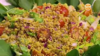 بالفيديو سلطه مفيده جداا لمرضى السكر