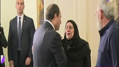 بالفيديو . . . هذا ما فعله الرئيس مع اسسره الشهيد احمد صلاح