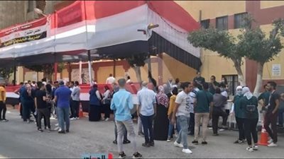 بالصور | شاهد إقبال متوسط على التصويت بـ«الشيوخ» أمام لجان وسط البلد
