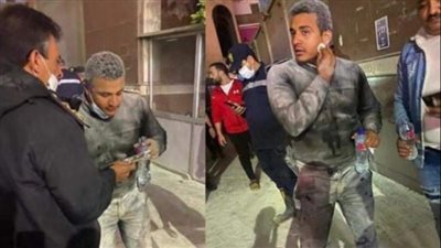 شاهد كيف كرمت منظمة حقوق الانسان ضابط الشرطة الذي انقذ الكنيسة من الحريق