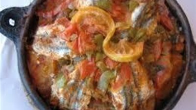 طاجن السمك المميز