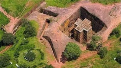 قصة دير مارجرجس باثيوبيا السر الثامن من عجائب الدنيا