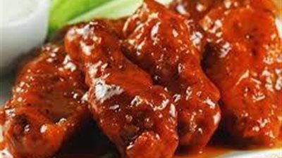 أجنحة الدجاج بالصلصه الحاره