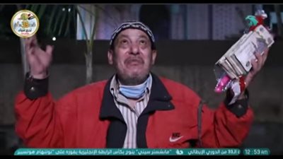 عم سعد لطارق علام أنا مسيحي علشان منضحكش على الناس وطارق علام يكسبه ١٠٠ الف
