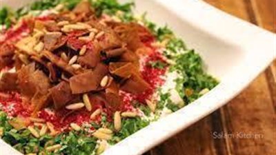 فتة الباذنجان