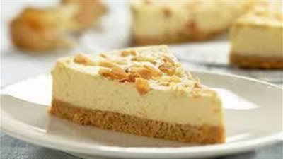 تشيز كيك بدون جبن
