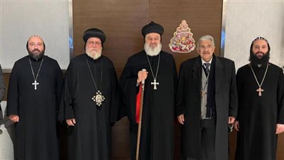 بعد انتهاء زيارته الرعوية بطريرك انطاكية يغادر القاهرة