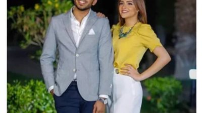 بالفيديو.. كهرباء يرقص فى حفل خطوبة مع شدوى عصام الحضرى وشاهد اجمل عروسة