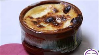 طاجن ارز بالقشطه