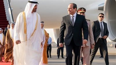 شاهد .. صحيفة إماراتية تكشف عن رسائل الرئيس السيسي وبن زايد
