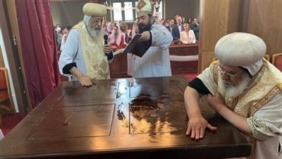 هذا ما قالة قداسة البابا تواضروس عقب تدشين كنيسة الملاك ميخائيل فى المانيا | صور